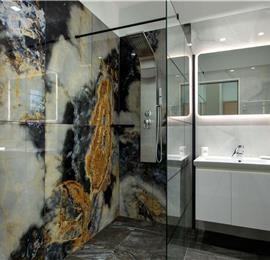 3 bedroom seaside villa with pool & jacuzzi, near Acharavi, sleeps 6